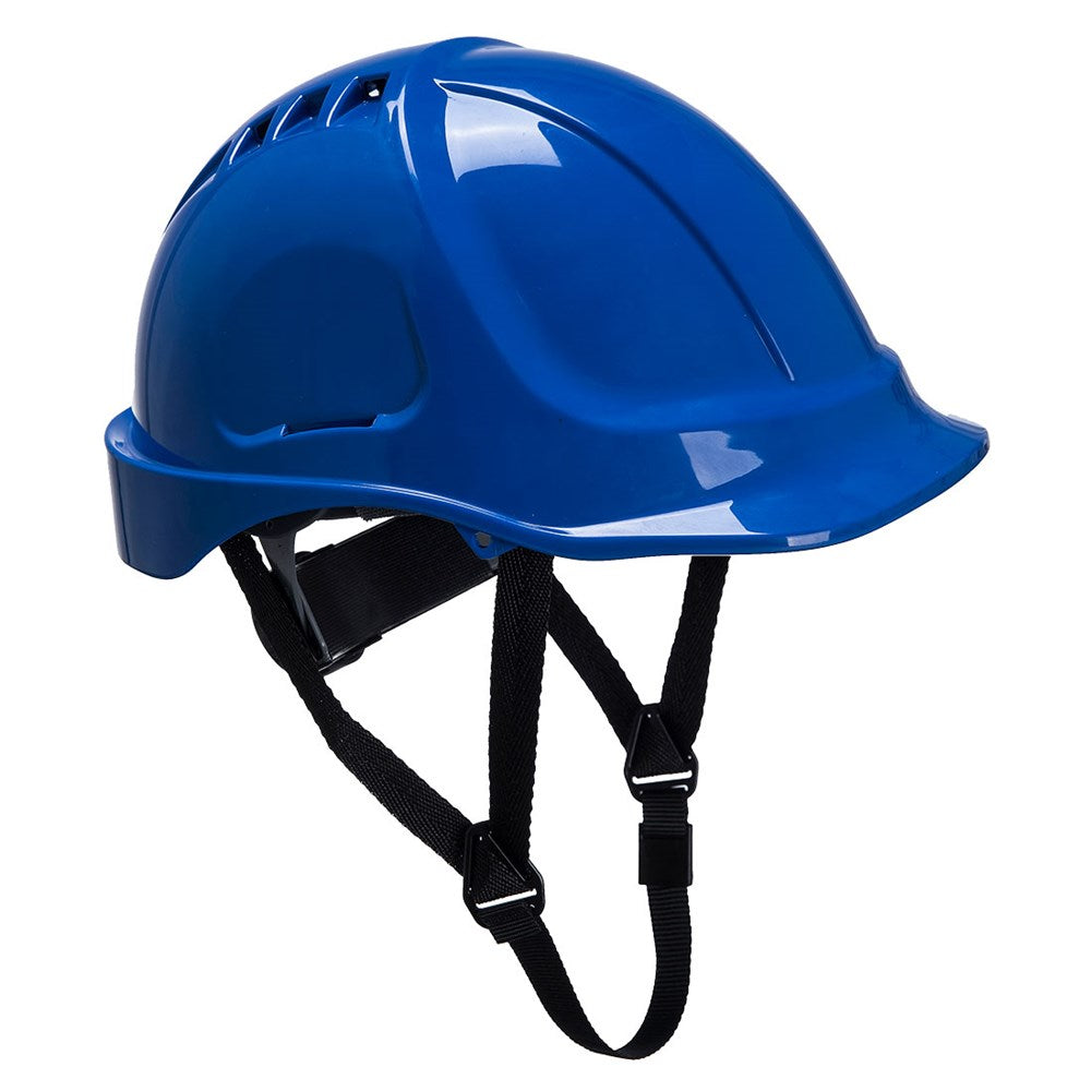 ENDURANCE HARD HAT - MICRO PEAK, VENTED, CHIN STRAPS, SUPERIOR RACHET ADJUST