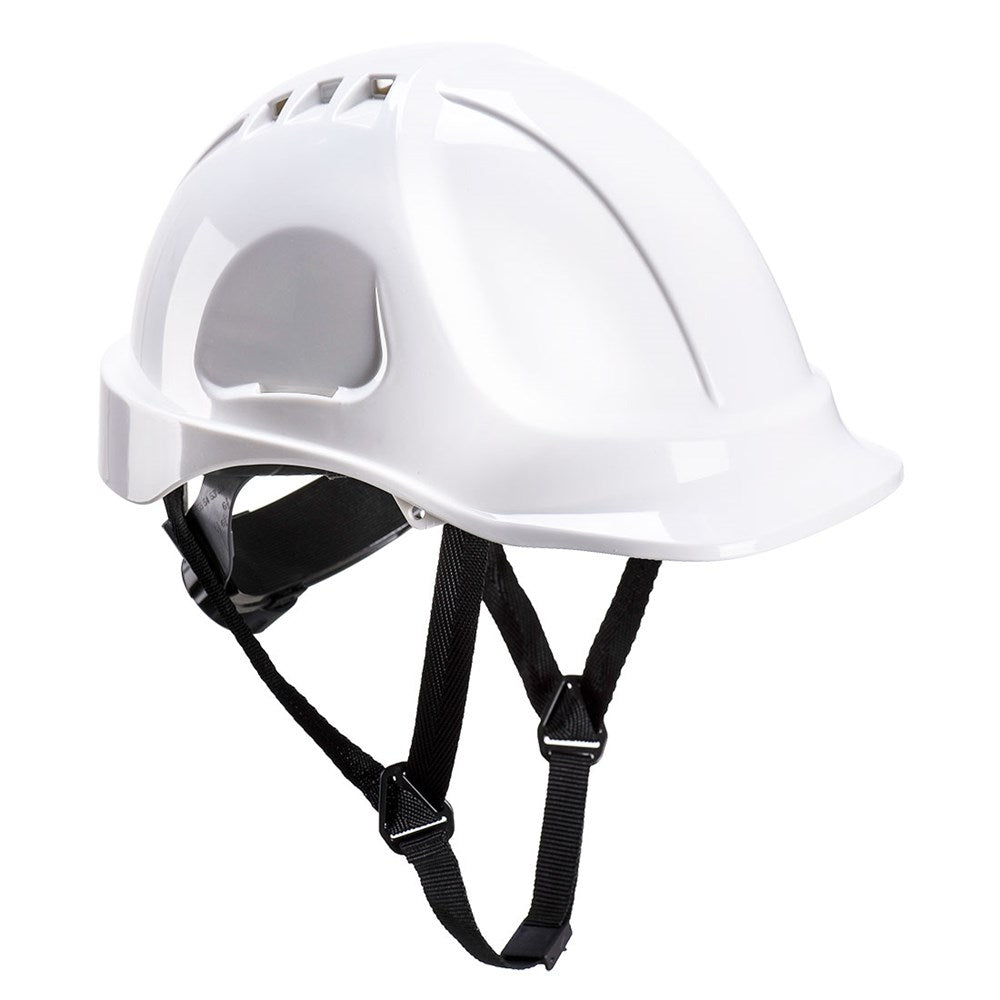 ENDURANCE HARD HAT - MICRO PEAK, VENTED, CHIN STRAPS, SUPERIOR RACHET ADJUST