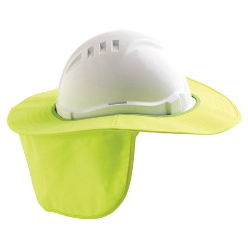 BRIM & FLAP FOR HARD HATS, SUN PROTECTION