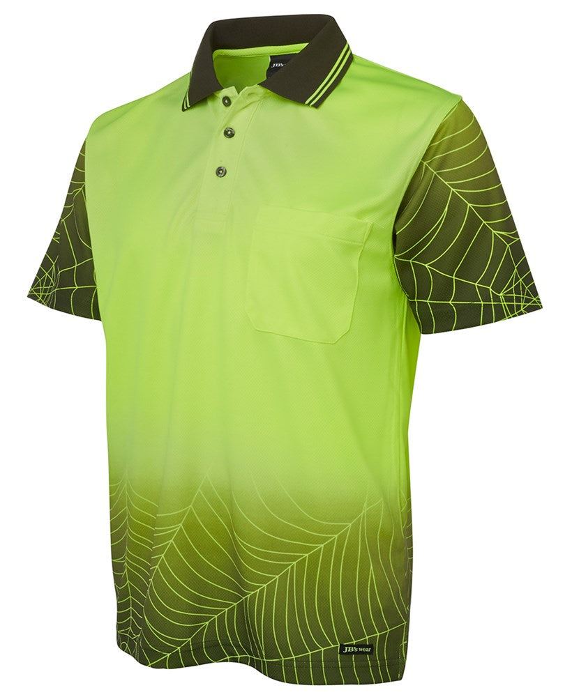 HI-VIS WEB POLO - Polyester | Short Sleeve